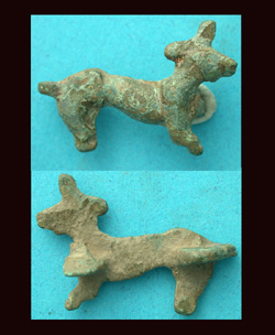 Brooch, Zoomorphic, Hound, 2nd Cent AD